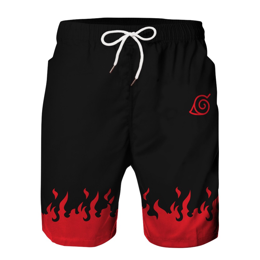 Naruto Swim Trunks Shorts 3D Beach Shorts For Men Boys - Hhoodie.com