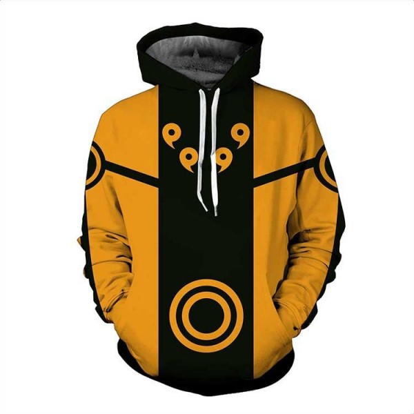 Naruto Hoodie Naruto Uzumaki Rikudou Sennin Mode 3D Pullover Hoodies Sweatshirt