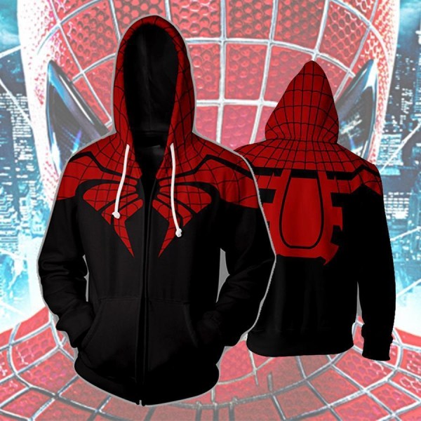 Spiderman Hoodies - The Superior Spider-Man 3D Zip Up Hoodie Jacket Coat