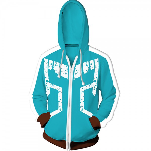 My Hero Academia Hoodies - Izuki Midoriya No Hero Academia 3D Hoodie Zipper Jacket Coat