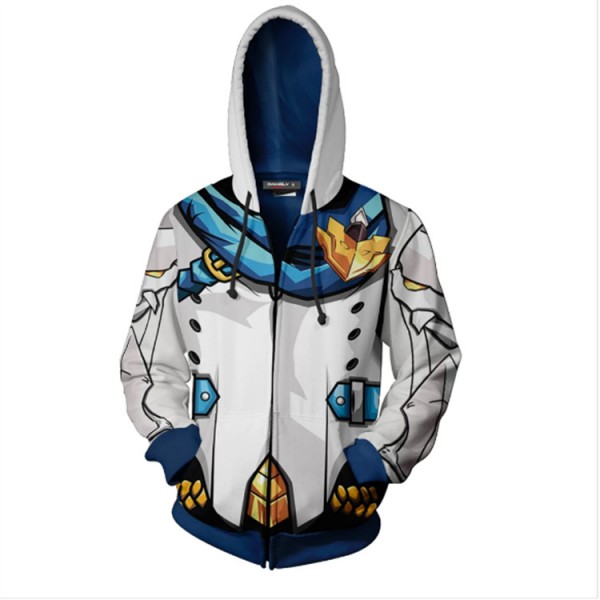 Elsword Chung DC Deadly Chaser Hoodie Jacket 3D Zip Up Coat Cosplay
