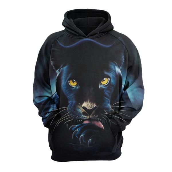 Black Panther 3D Hoodies Pullover Sweatshirt