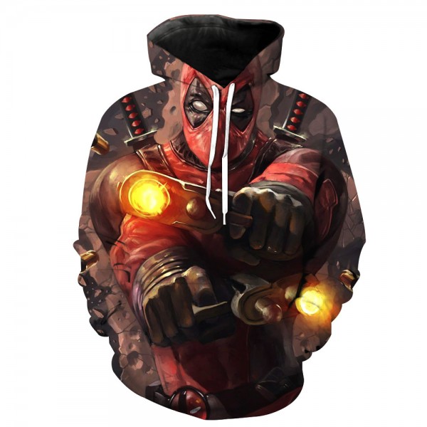Deadpool 2 3D Hoodie Pullover Sweatshirt