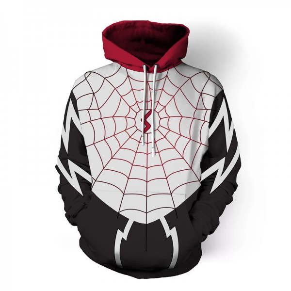 Spiderman Web 3D Hoodies Sweatshirt Pullover Tops