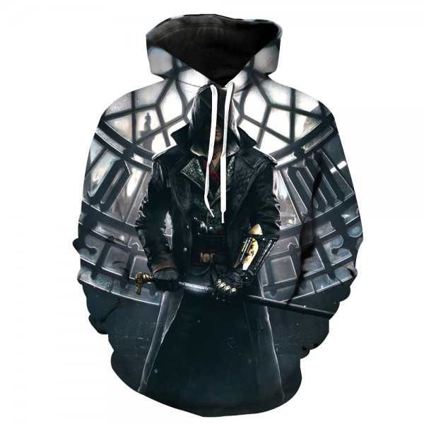 Assassin's Creed Hoodies 3D Print Pullover Sweatshirt